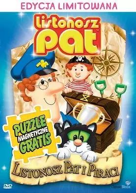 Listonosz Pat i piraci, DVD + puzzle. Cass film. Nowy Produkt