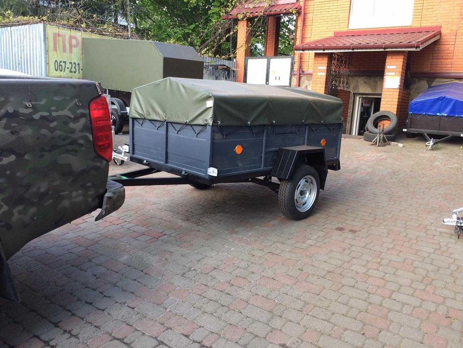 Прицеп Легковий причіп ПАВАМ з додатковими підсилювачами по рамі