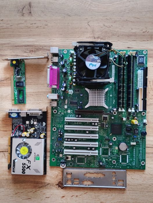 Płyta główna INTEL D865 PERL Retro Komputer dla konesera nr.1