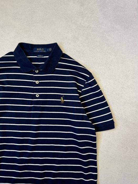 Чоловіче поло Polo Ralph Lauren в полоску оригінал мужская футболка