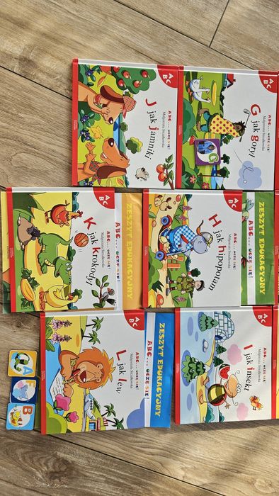 ABC Uczę się 12 książek od A do L