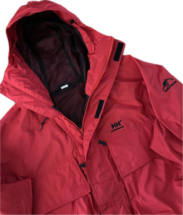 Helly Hansen kurtka trekkingowa turystyczna anorak kangurka L