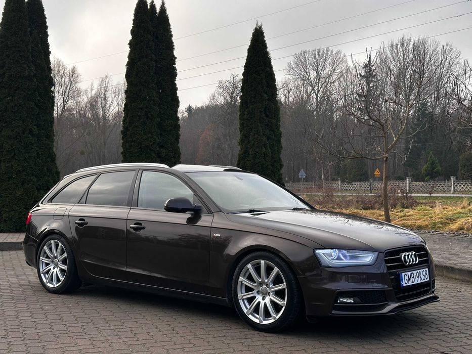 Audi a4 b8  S-line/ 2.0tdi 140km 2013r / Bi xenon / Ledy