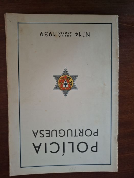 Revistas muito antigas PSP policia portuguesa