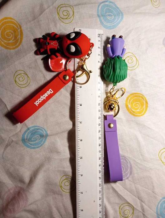 Lote Porta-chaves deadpool + ironman