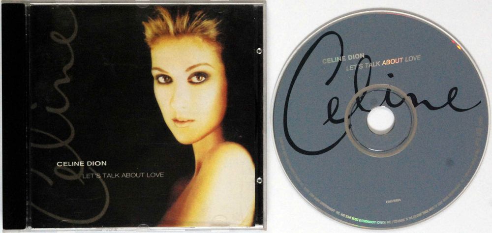 CD) Celine Dion - Let's Talk About Love - Unofficial Release