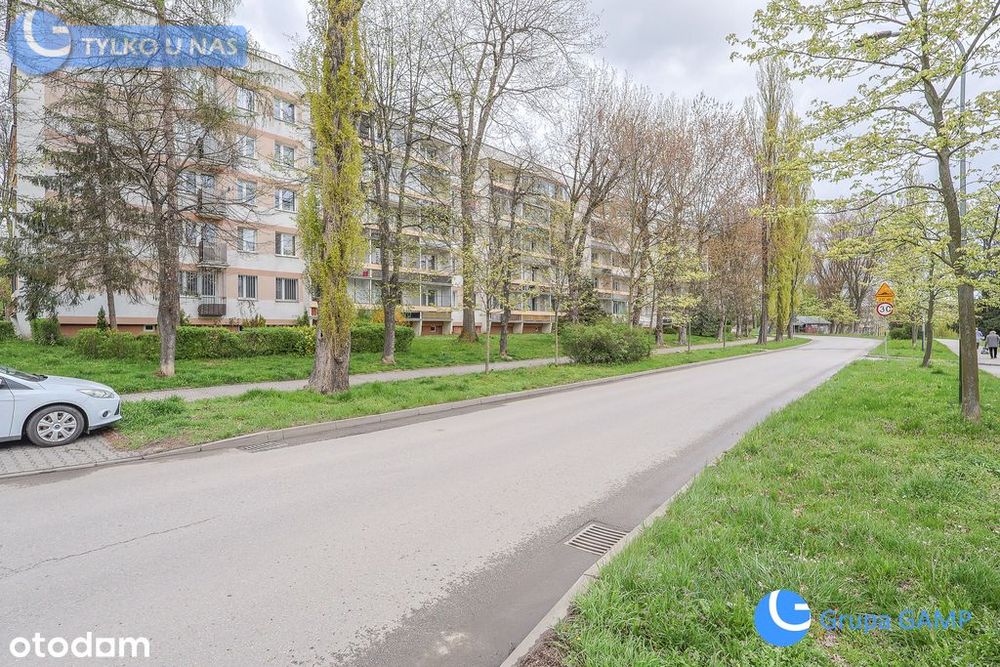 29m2+balkon tramwaj/widok na zieleń Mistrzejowice