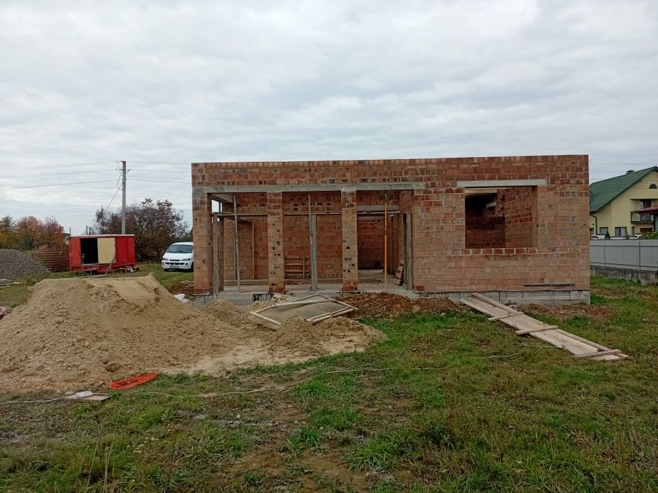 Муровка з газоблоку цегли шлакоблока