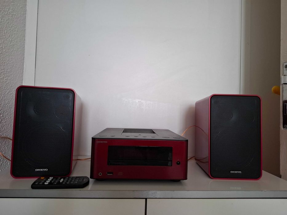 Onkyo CS-355 – Mini System Hi-Fi com Bluetooth – Novo , 120€