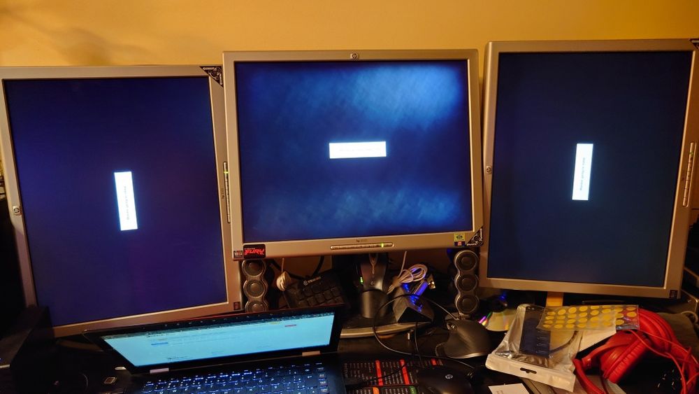 3 monitores HP L2035 20" 100€ todos