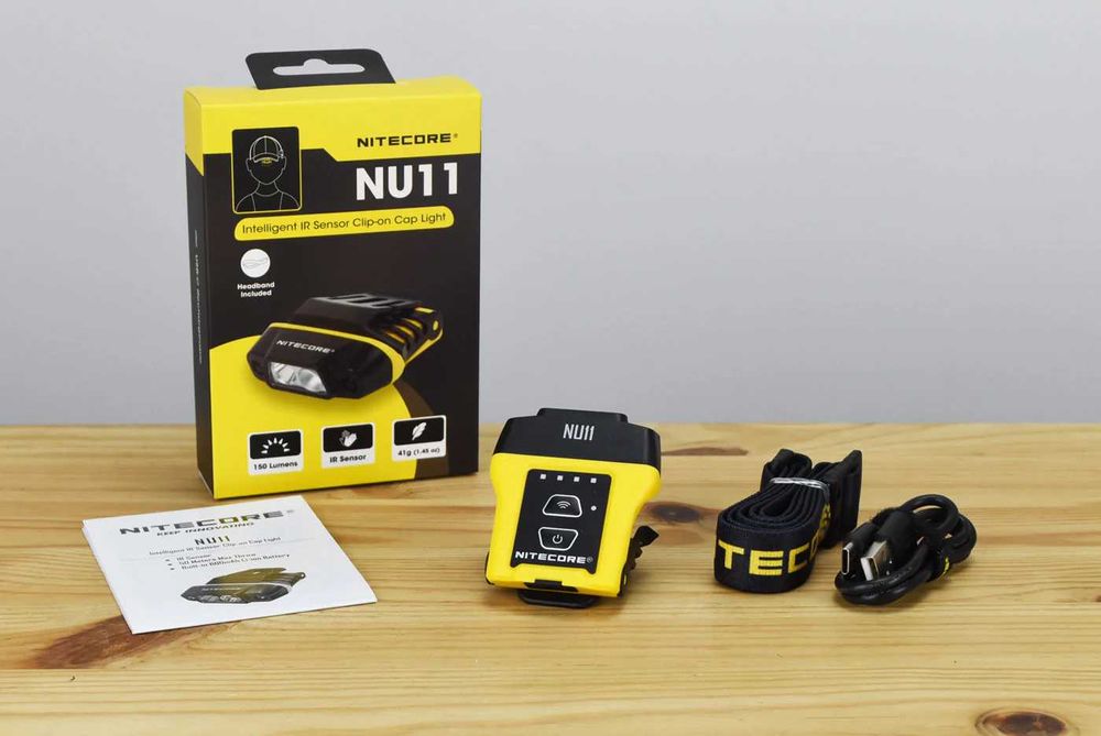 Nitecore NU11 Налобний Ліхтар з Датчиком Руху