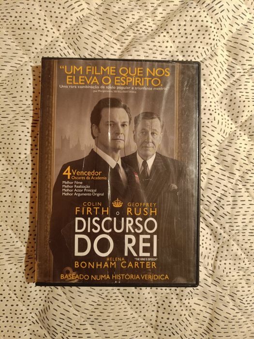 DVD do filme "O Discurso do Rei" (portes grátis)