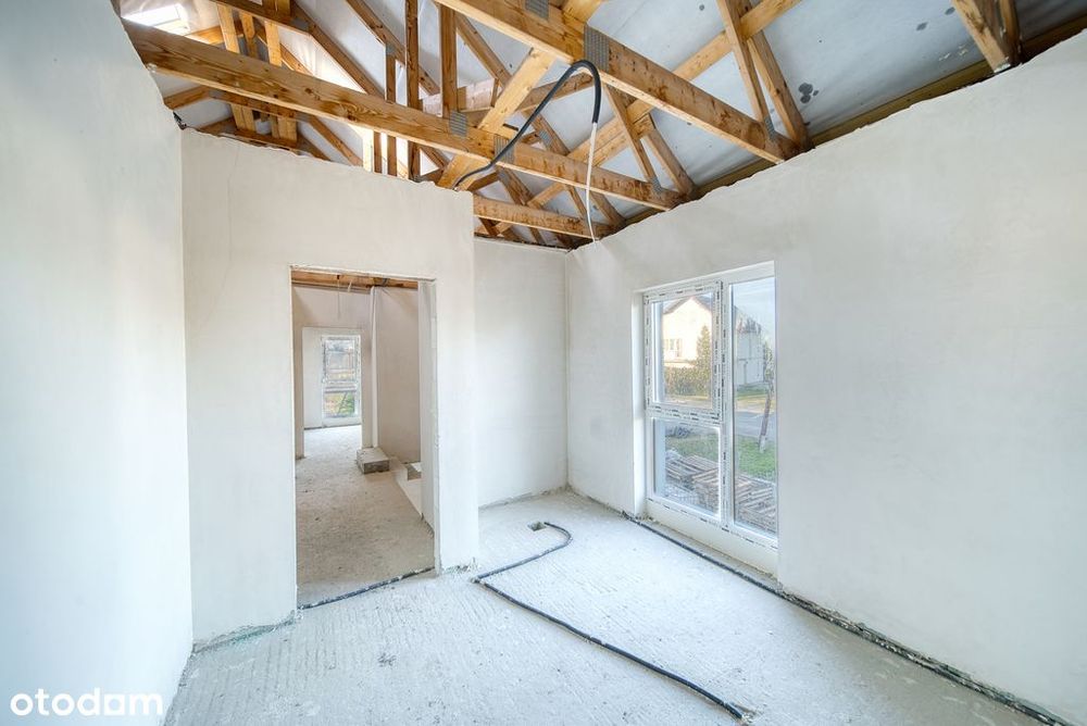 Nowy dom 136 m² | garaż | działka 4 ary