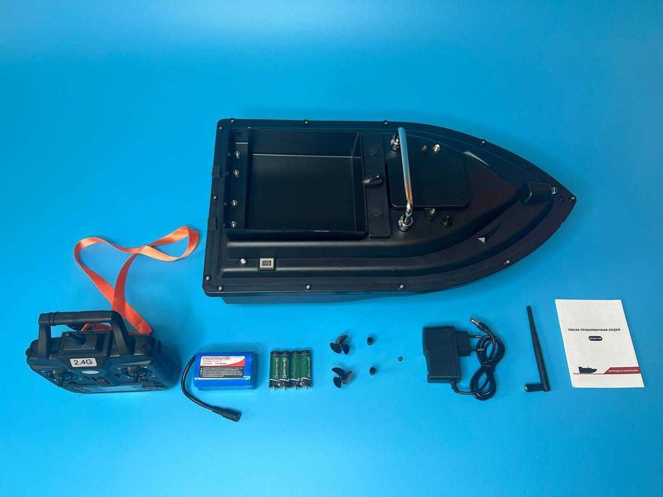 Короповий кораблик для прикорму Flytec D16 GPS mAh 5200 16 точок  GPS