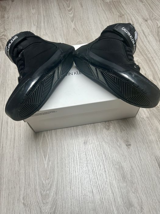 Calvin klein Nelda , sneakersy za kostkę, czarne, warte 659 zl