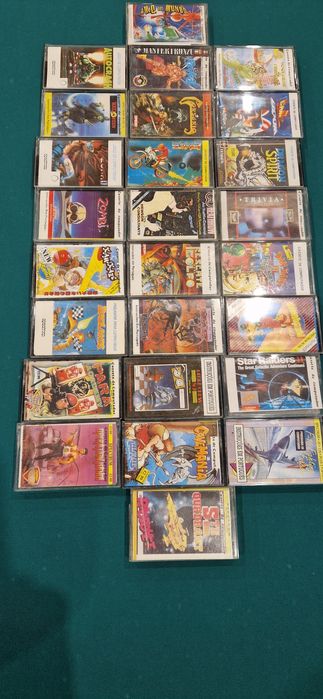 K7 cassetes jogos spectrum