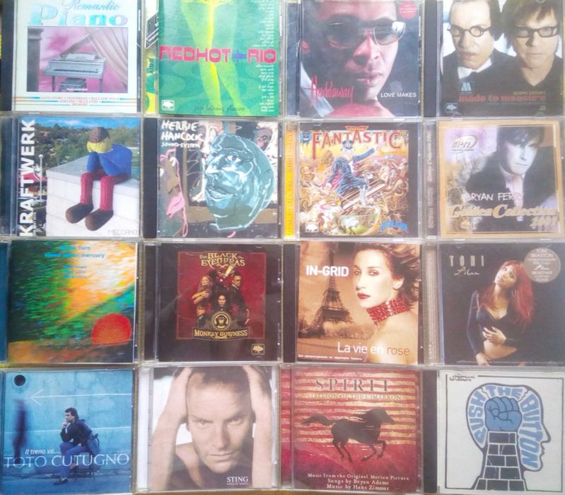 музыкальных дисков CD Лицензия rock pop jazz indie разные стили