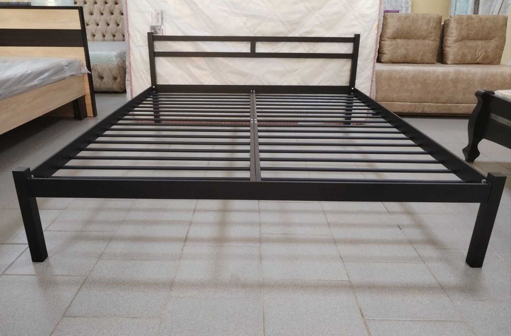 АКЦИЯ -7%! БЕСПЛАТНАЯ ДОСТАВКА Кровать металлическая Лидс Наличие