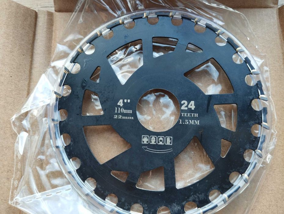 Disco de serra para rebarbadoras. 110mm /22,22mm