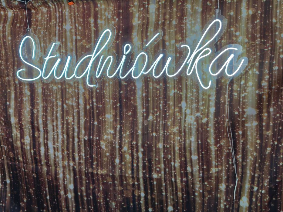 Napis neon led Studniówka