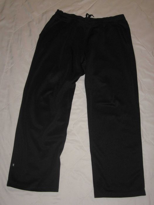 spodnie duże damskie czarne śliskie 27 Joy xxl 2xl 3xl pas 80-106cm