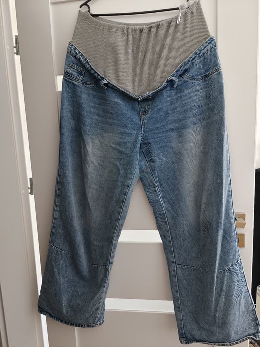 Spodnie ciążowe baggy XL