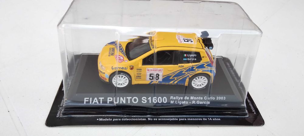 Miniaturas de Rally : 8 modelos, escala 1/43