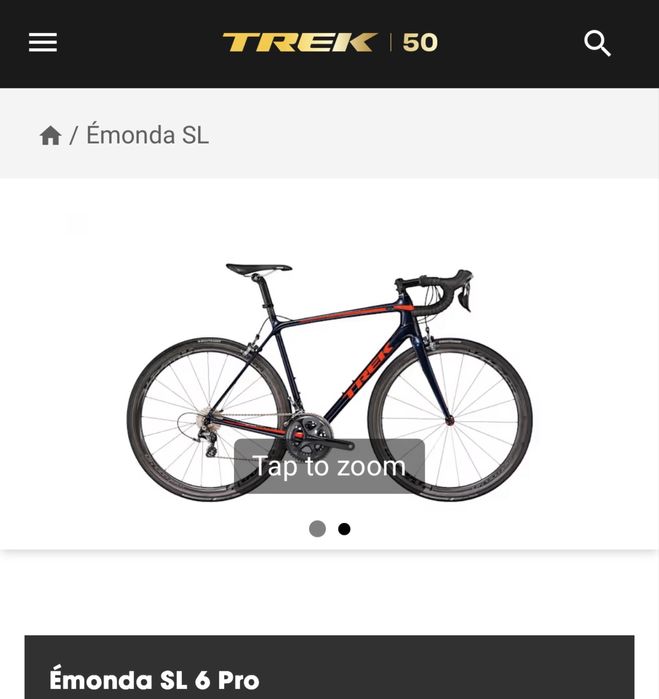 Widelec Trek Emonda SL 6 Pro 2017 Carbon