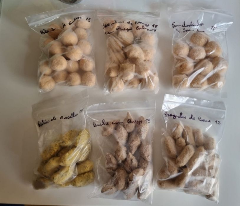 Promoção de Salgadinhos Congelados e Fritos