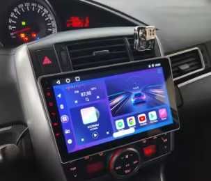 Rádio Android Junsun Toyota Verso 2009 a 2018 9 Polegadas CarPlay GPS 2/32GB NOVO