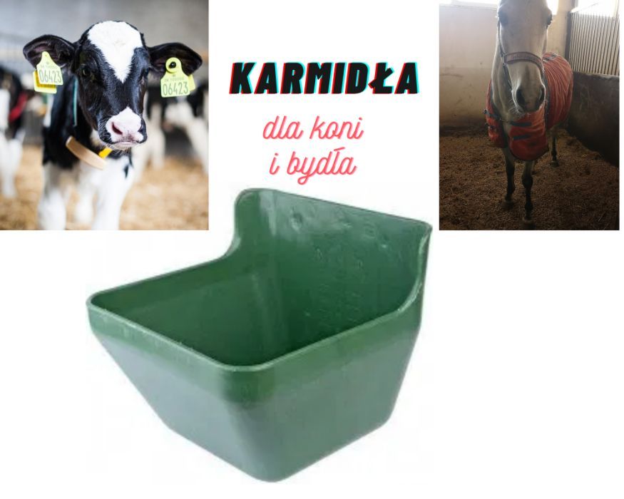 Karmidło dla koni i bydła, 16 l