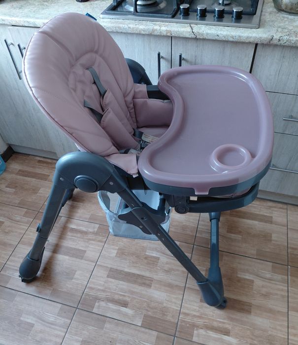 Стільчик для годування Bambi рожевий (M 3233L-G pink)
