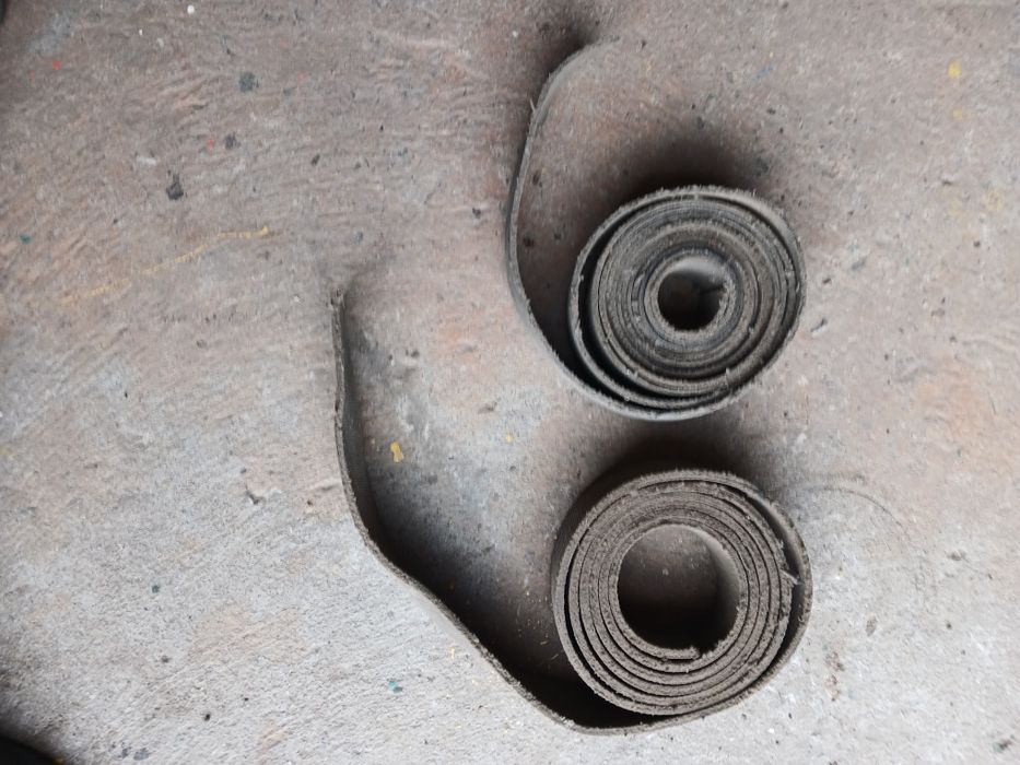 Гумовотканєві плоскі ремні, нові і вживані