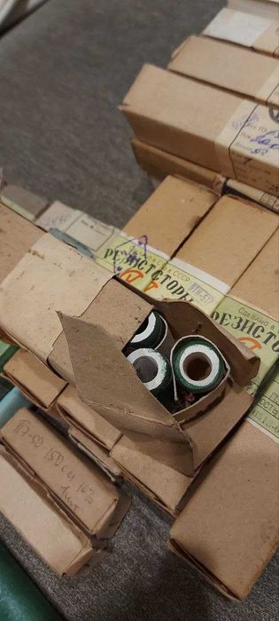 Нові Резистори ПЭВ, ПЭ виробництво СРСР, потужні