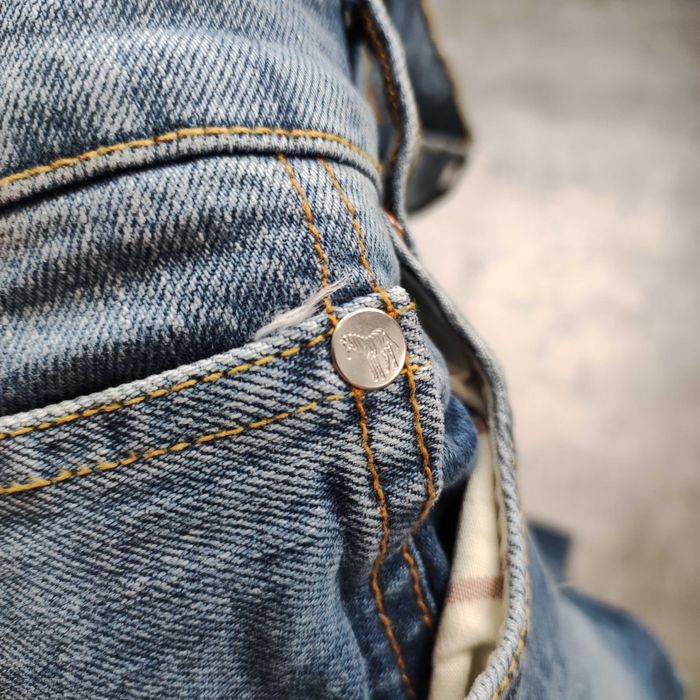 MĘSKIE Spodnie Classic Eleganckie Denim Jeans PREMIUM Luxury Paul Smith