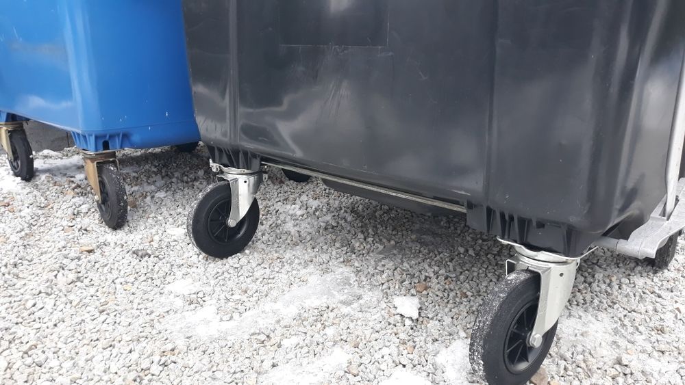 Kontener na śmieci pojemnik na odpady kosz duży 1100 litrów