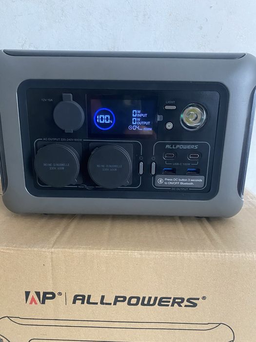 Зарядна станція Allpowers R600 НОВА