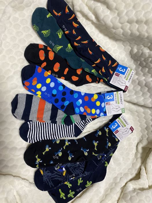 Шкарпетки носки чоловічі з принтом Livergy ( Німеччина) 39/42;43/46