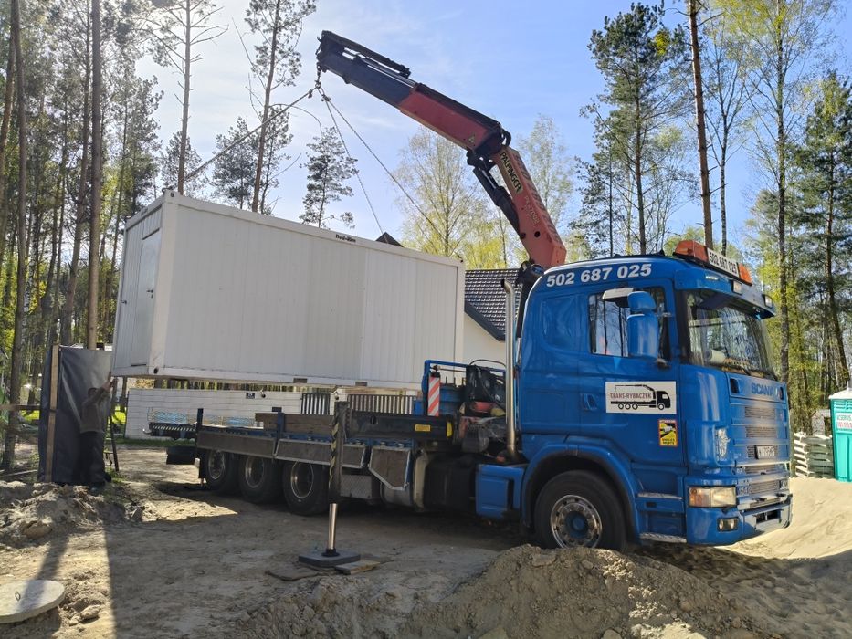 Transport HDS,Kontenery 20HC,Modułowe,Domki Holenderskie