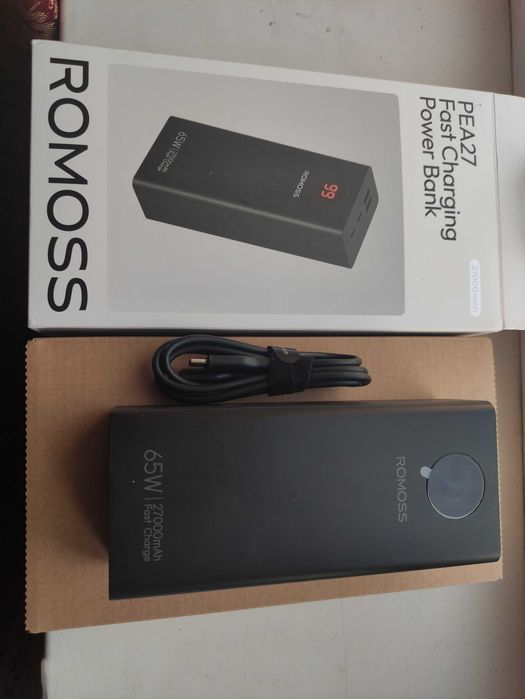 powerbank ROMOSS PEA27S PRO 65W PD30W 27000mAh