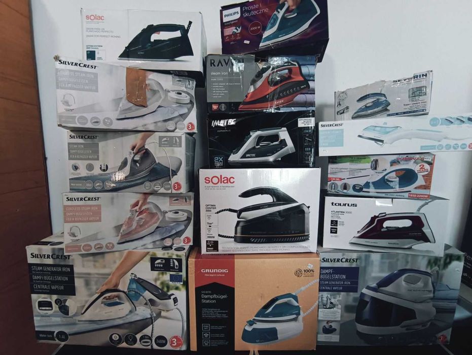 Парогенератор 2 в 1 SDBE 2400 C1 Silver Crest білий-синій Праска Утюг