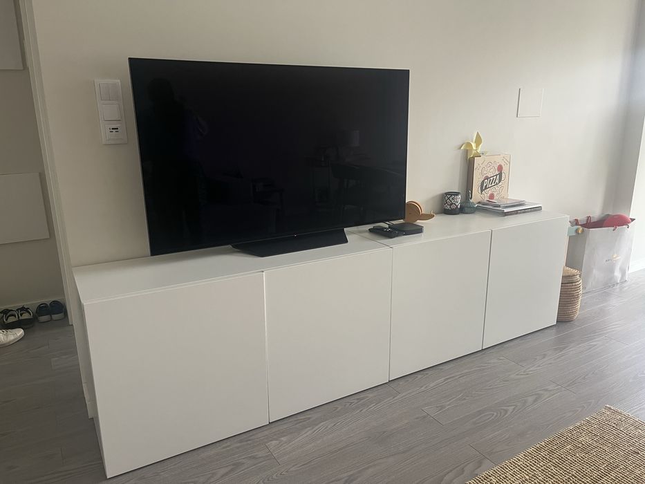 Móvel TV x2 Besta com garrafeira