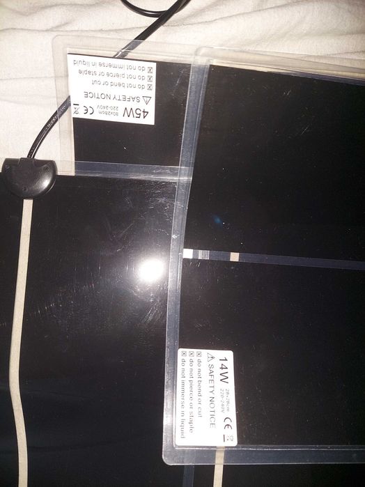 Tapete aquecimento terrario manta calor aquário