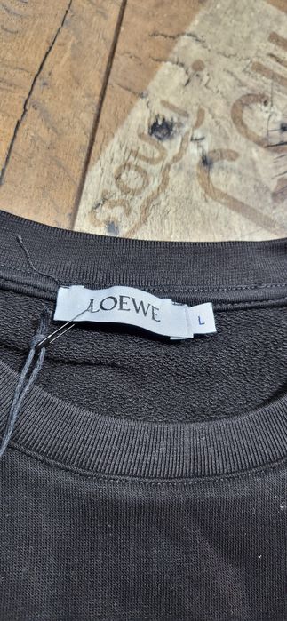 Czarna bluza damska bawełna premium loewe L