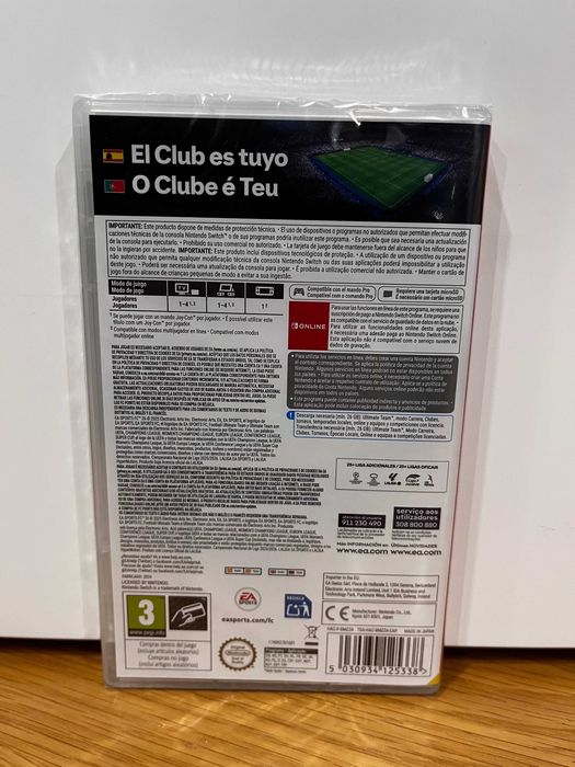 Vendo jogo FC 26 para a nintendo Switch novo
