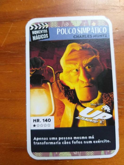 Cartas Momentos mágicos com a Disney