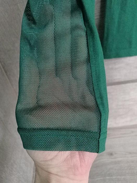 S/M French Collection z siateczką bluzka top retro slow scnadi