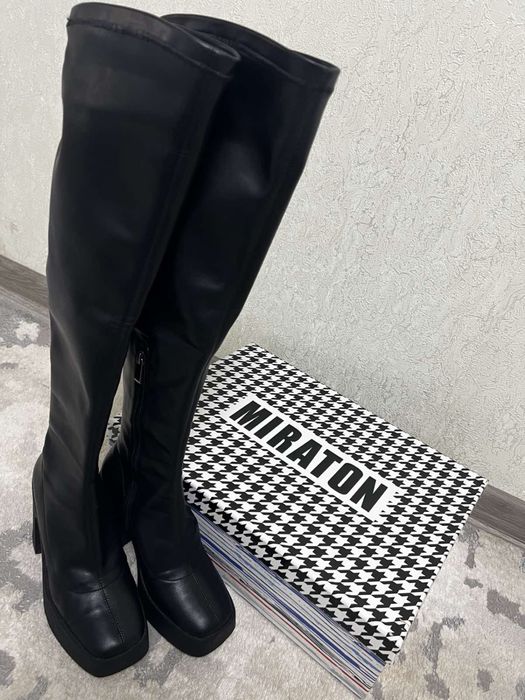 Ботфорти шкіряні MIRATON