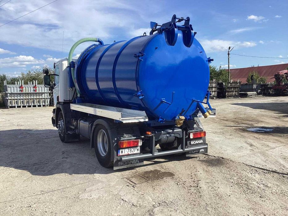 Beczka asenizacyjna 12.5m3 , JUROP RV360 SCANIA