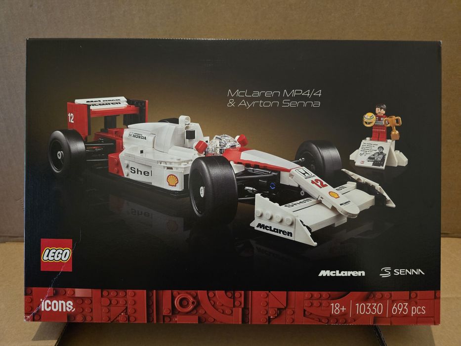 LEGO Icons 10330 McLaren MP4/4 e Ayrton Senna